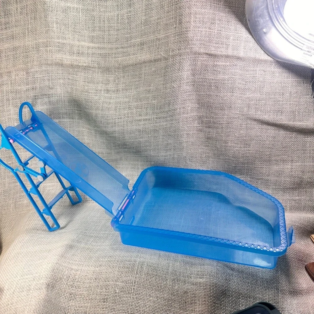 Barbie Fold Out Pool Replacement Part Blue Mattel BB34 Beach House‎